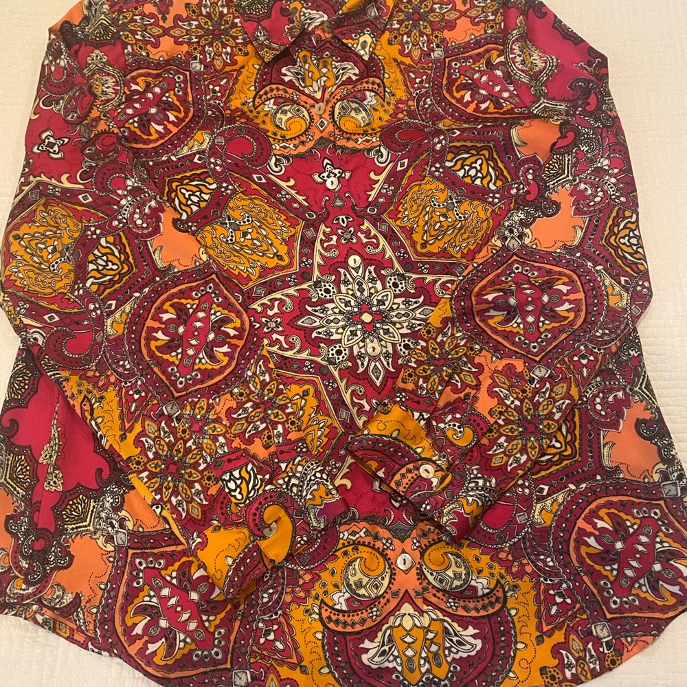 Chico's Multicolor Paisley Blouse